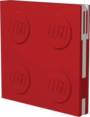 Блокнот з ручкою LEGO Stationery Deluxe червоний 4003064-52439