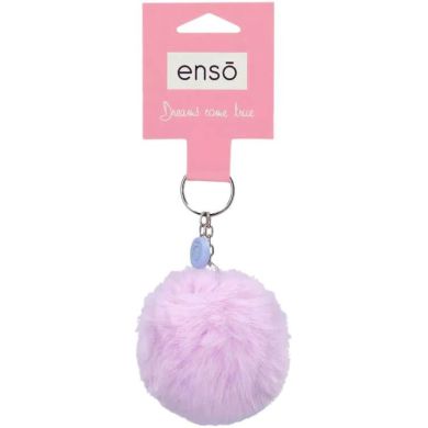 Брелок с помпоном ENSO (Энсо) LILA 96102A3