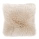 Декоративная подушка из овечьей кожи и замши 45x45 см, натур. Tiseco 3294NATURAL