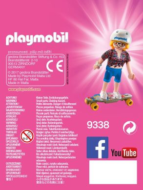 Фігурка Playmobil Скейтбордер 9338
