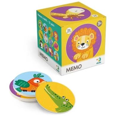 Гра міні мемо Дикі тварини Dodo 6951669