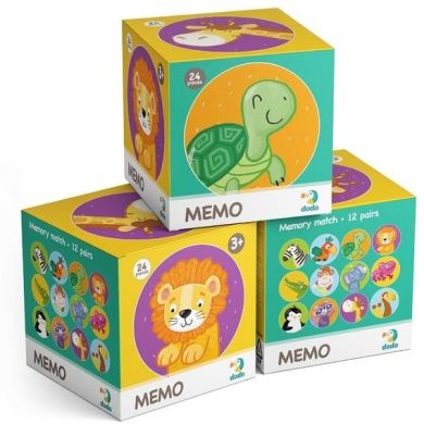 Гра міні мемо Дикі тварини Dodo 6951669