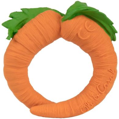 Іграшка-прорізувач Oli & Carol Морквина Кеті L-CARROT-UNIT, Помаранчевий