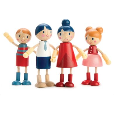 Игрушка из дерева Набор фигурок Doll Family Tender Leaf Toys TL8142