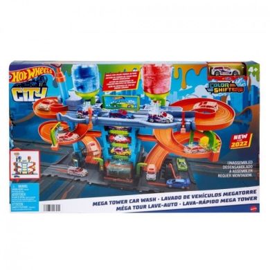 Ігровий набір Автомийка: Мегавежа Hot Wheels HDP05
