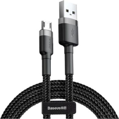 Кабель Baseus Cafule USB Micro 1м чорно-сірий 468717