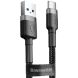 Кабель Baseus Cafule USB Micro 1м черно-серый 468717