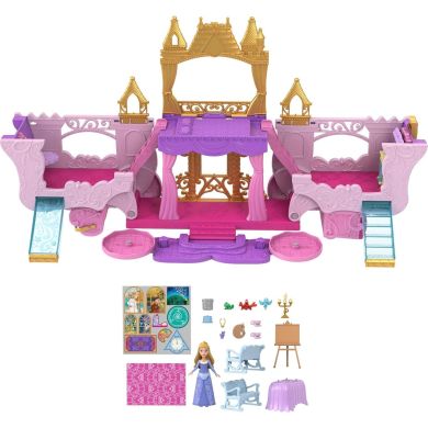 Карета-замок 2 в 1 з мінілялькою Аврора Disney Princess HWX17