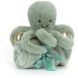Комфортер-пустушка Восьминіг Odyssey Little Jellycat (Джеллі кет) ODY4S, Ментоловий
