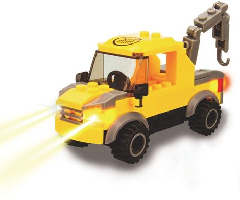 Конструктор электронный STAX Towing Truck желтый LS-30807