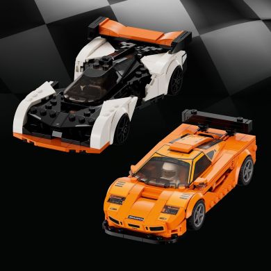 Конструктор McLaren Solus GT і McLaren F1 LM LEGO Speed Champions 581 деталь 76918