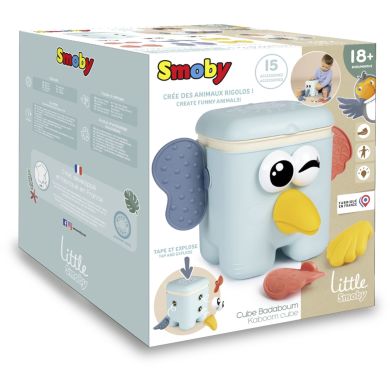 lграшка для розвитку Smoby Little Кумедний куб, з аксесуарами, 18 мic.+ 140316