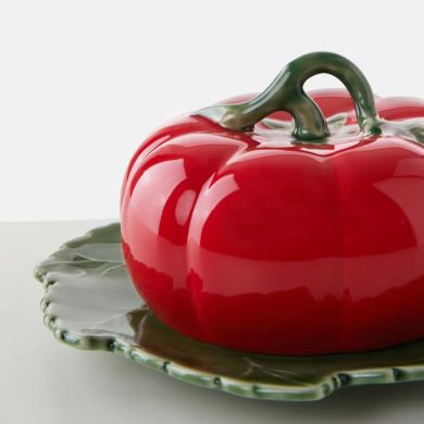 Маслянка з кришкою Tomato Bordallo Pinheiro 20х12 см 65007111