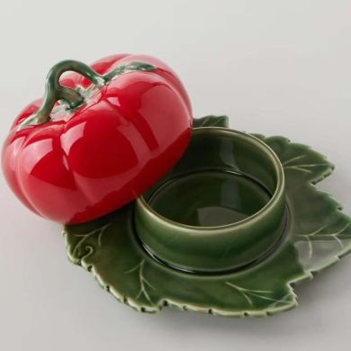 Маслянка з кришкою Tomato Bordallo Pinheiro 20х12 см 65007111
