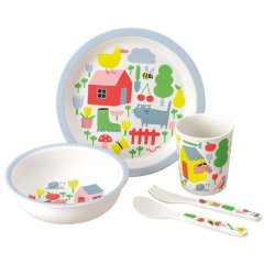 Набір дитячого посуду з 5 предметів у коробці Велика компанія Maison Petit Jour AG701L