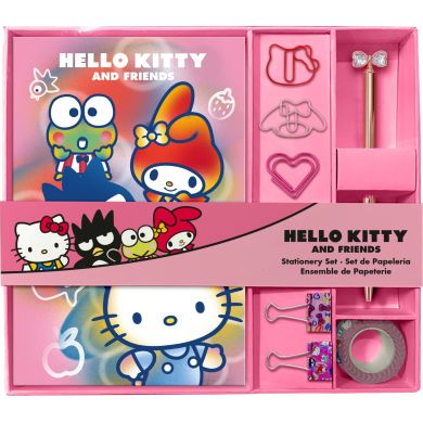 Набор канцелярских товаров Hello Kitty, блокнот+аксессуары Kids Licensing HK50137