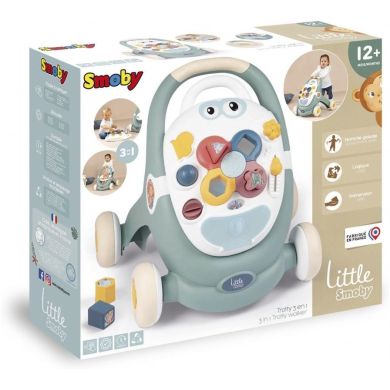 Навчально-ігровий центр Smoby Little 3 в 1 зі з&rsquo;ємною панеллю, 12 міс.+ 140304