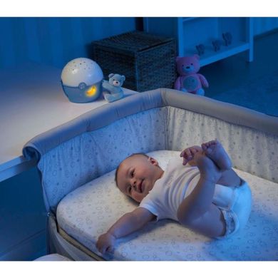 Ночник-проектор Chicco Next 2 Stars розовый 07647.10, Розовый