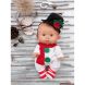 Пупс Marina & Pau Pepote Magic Christmas в новогоднем костюме 26 см в ассортименте 934
