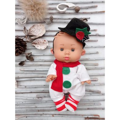 Пупс Marina & Pau Pepote Magic Christmas в новогоднем костюме 26 см в ассортименте 934