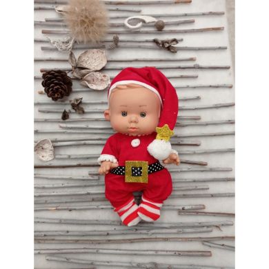 Пупс Marina & Pau Pepote Magic Christmas в новогоднем костюме 26 см в ассортименте 934