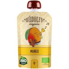 Пюре Манго органічне (90 г) 4+ Rudolfs 4751017943083