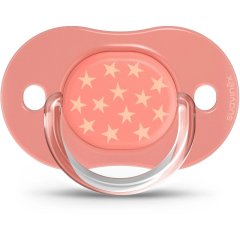 Пустушка фізіологічна (набір: 2 шт), 0-6 місяців, Basics, рожева Suavinex 307639/2, Рожевий