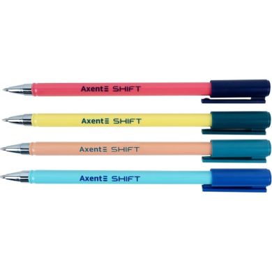 Ручка гелевая Axent пиши-стирай Shift, синяя AG1095-02-A
