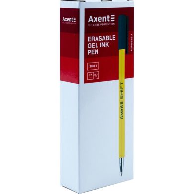 Ручка гелевая Axent пиши-стирай Shift, синяя AG1095-02-A