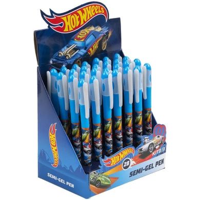 Ручка масляная, синяя Hot Wheels HW21-033
