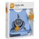 Силиконовый нагрудник Make My Day Baby Bib shark голубой BB118, Голубой