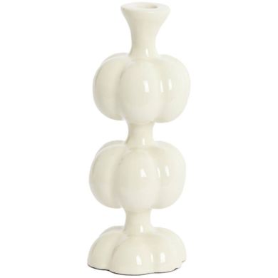 Свічник &Oslash;10x26 см CALDAS глянцевий кремовий Light&Living 6081113