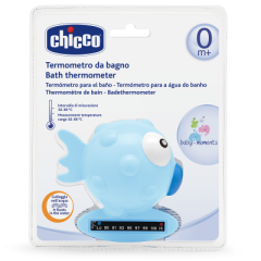 Термометр для ванной Chicco Рыбка голубой 06564.20, Синий
