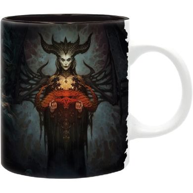 Чашка DIABLO Lilith (Діабло) 320 мл ABYMUGA352, Чорний