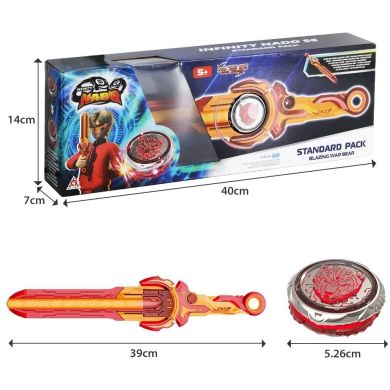 Волчок Infinity Nado VI серия Standard Pack Blazing War Bear Горящий Боевой Медведь EU654122