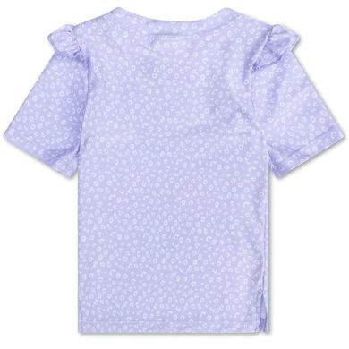 Футболка для купання короткий рукав Леопард Ліловий 110/116 Swim Essentials 2023SE960