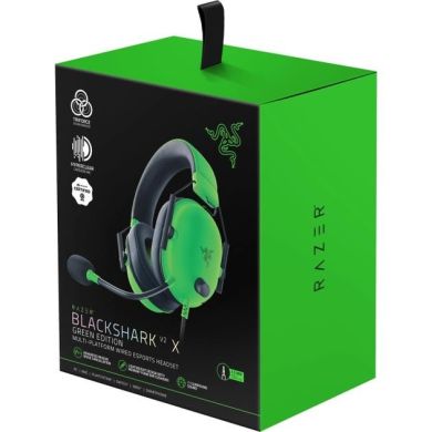 Гарнітура RAZER Blackshark V2 X, Green RZ04-03240600-R3M1