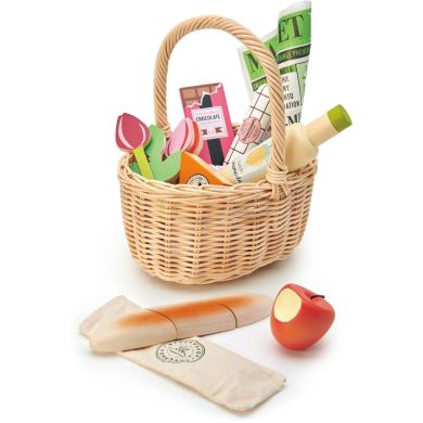 Игрушка из дерева Плетеная корзина для покупок Tender Leaf Toys TL8286