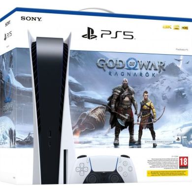 Игровая консоль PlayStation 5 Ultra HD Blu-ray (God of War Ragnarok) 9450993