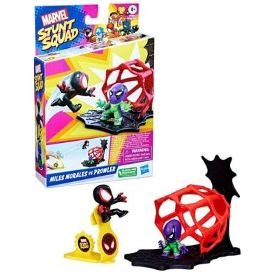 Игровой набор Marvel Stunt squad Miles Morales vs Prowler F6895