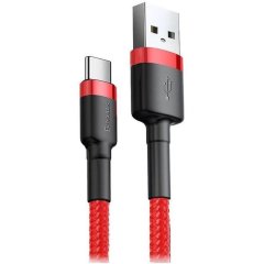 Кабель Baseus Cafule USB to Type-C 2A 2m CATKLF-C09 червоний 948100