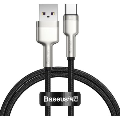 Кабель Baseus USB to Type-C 66W 1m CAKF000101 чорний