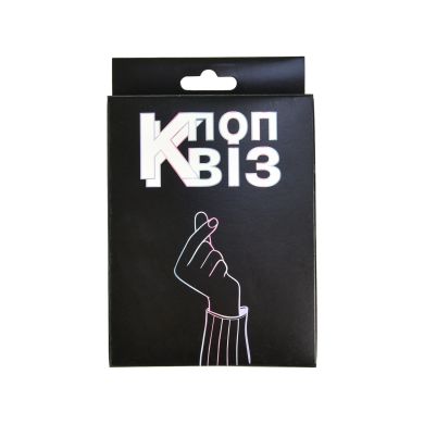 Карточная игра-викторина Strateg К-поп Квиз на украинском языке 30493