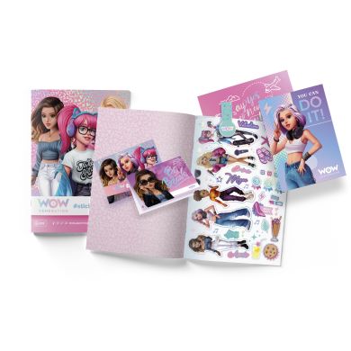 Книга со стикерами Wow Generation WOW00059