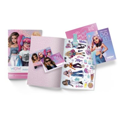 Книга со стикерами Wow Generation WOW00059