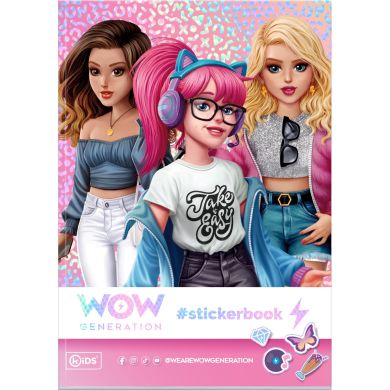 Книга со стикерами Wow Generation WOW00059