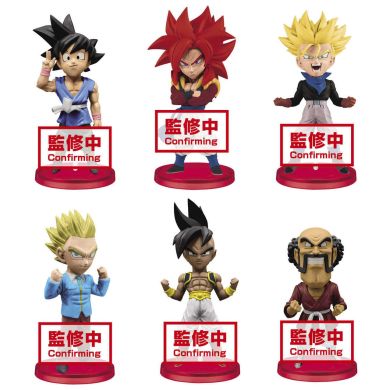 Коллекционная фигурка Dragon Ball GT World Collectable Figure vol.2 (6 видов, в дисплее), 7 см BP16556