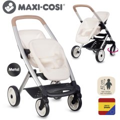 Коляска для ляльок-двійнят Maxi-Cosi Айворі, 54х38,5х64 см, 3+ 7600253222