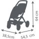 Коляска для кукол-близнецов Maxi-Cosi Айвори, 54х38,5х64 см, 3+ 7600253222