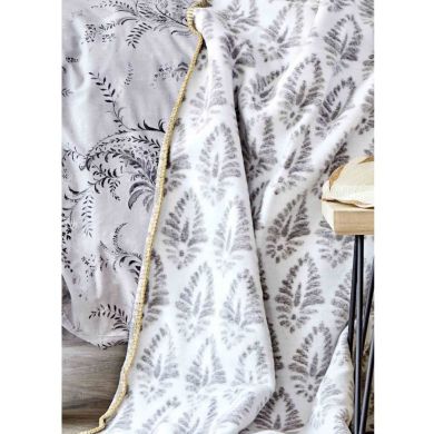 Комплект постельного белья Karaca Home с покрывалом Veronica евроразмер Серый 200.15.01.0062, евроразмер